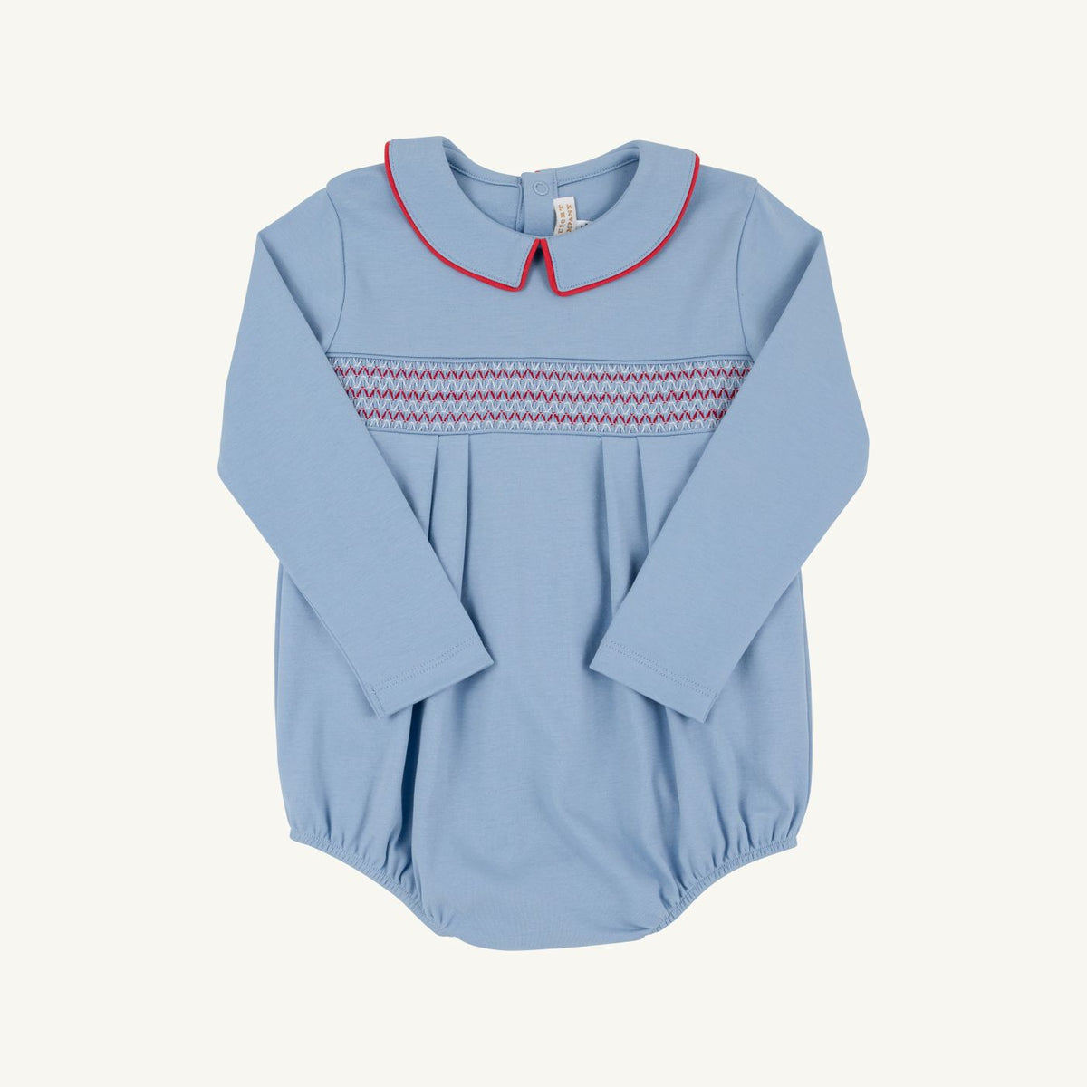 Long Sleeve Bradford Bubble - Blue/Red