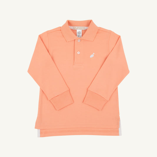 Prim and Proper Polo LS-Sherbert