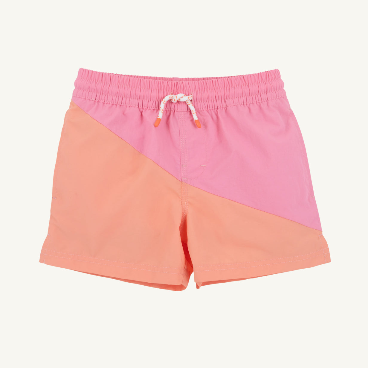 Country Club Colorblock Trunk- Orange/Pink