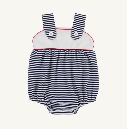Bingham Bubble - Navy Stripe