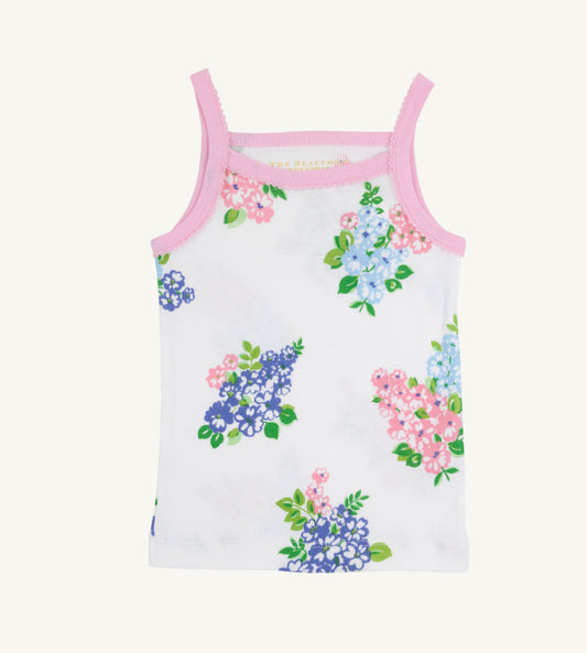 Caroline Camisole - Ribbed Floral