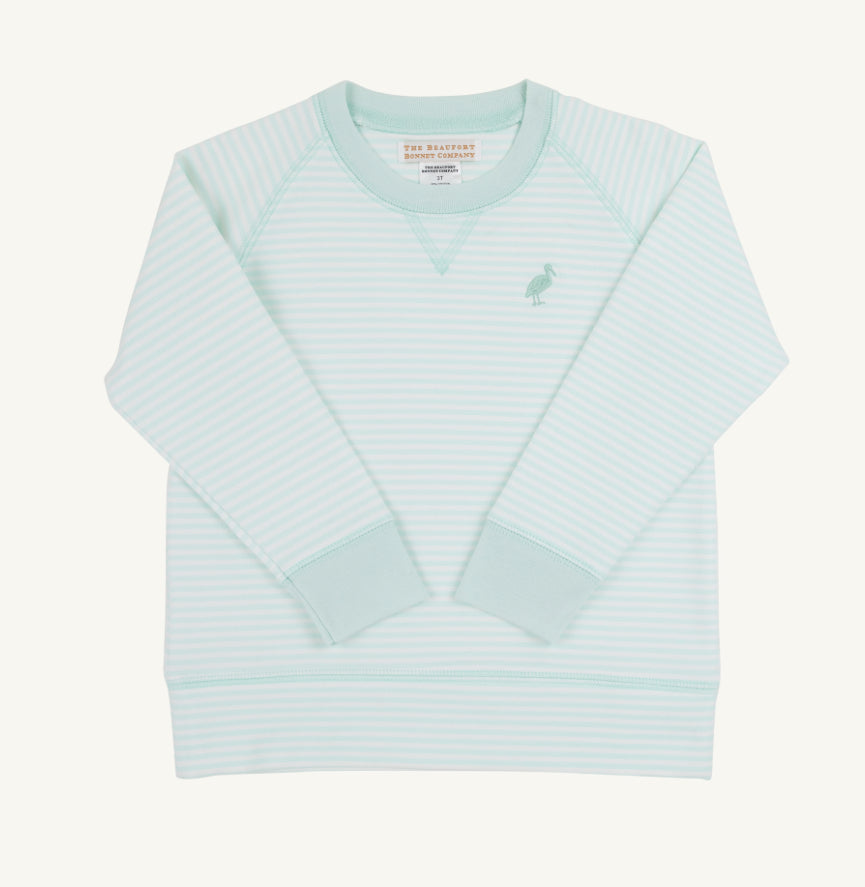 Cassidy Comfy Crewneck - seafoam