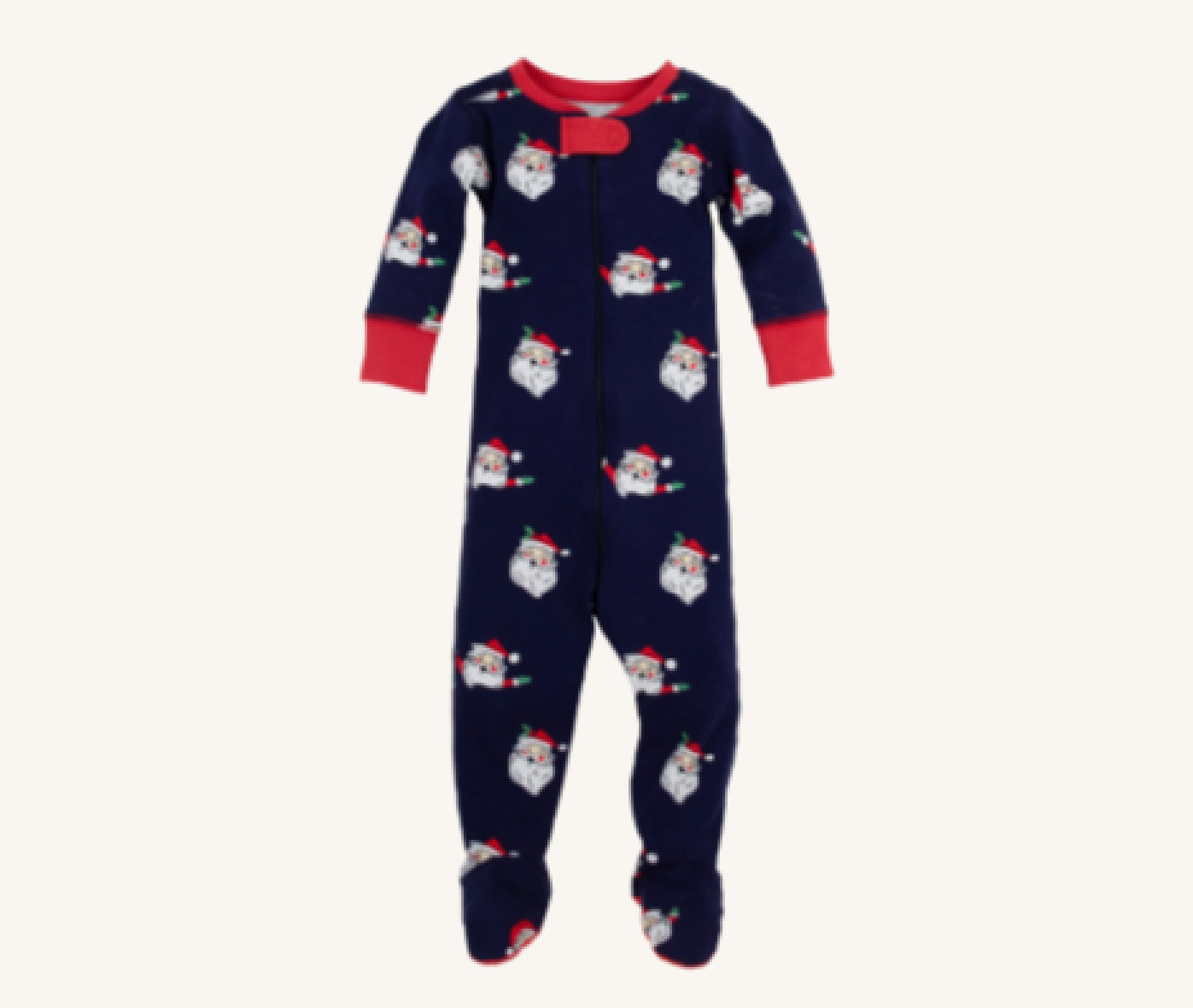 Knox`s Night Night Footed- Santa