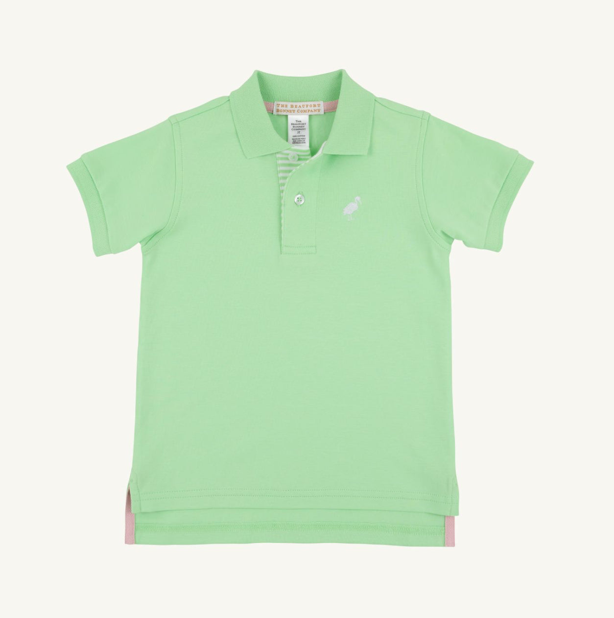 Prim and Proper Polo SS-Lime