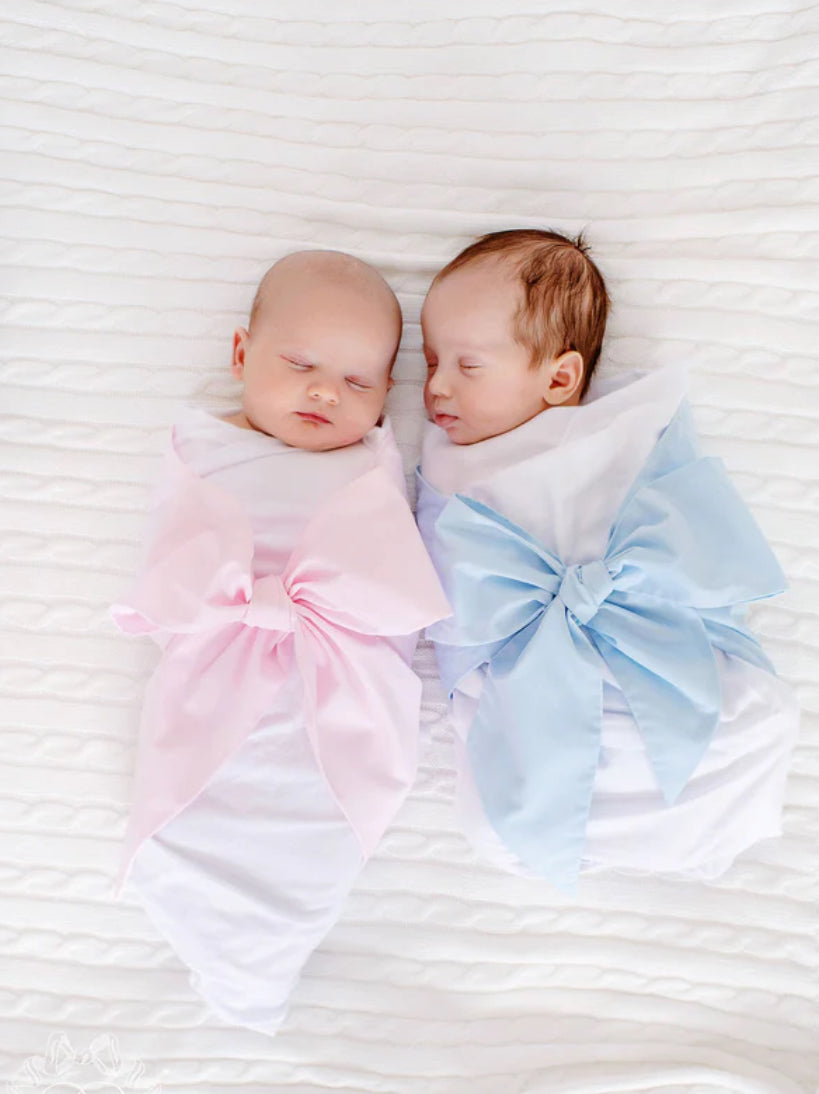 Bow Swaddle - Solid