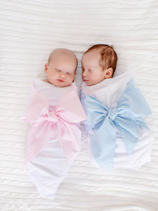 Bow Swaddle - Solid