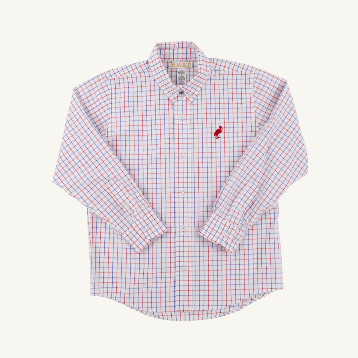 Dean's List Dress Shirt - Red Plaid