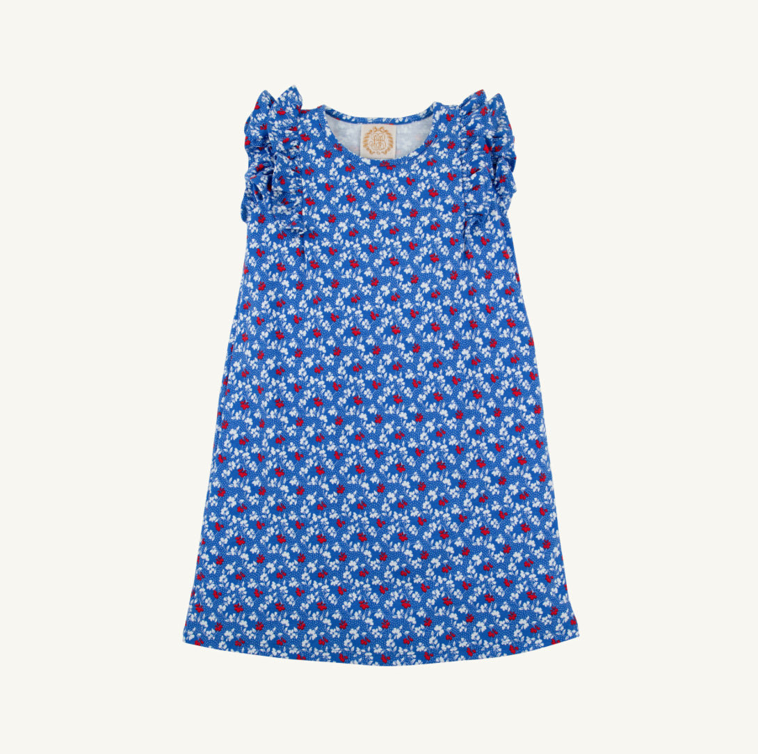 Ruehling Ruffle Dress- Petals