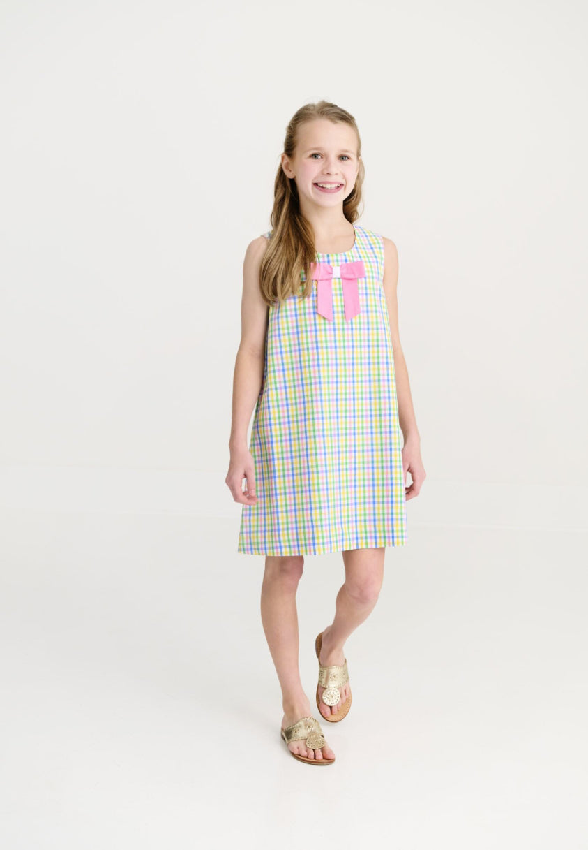 Jilly Jumper-Woven Plaid