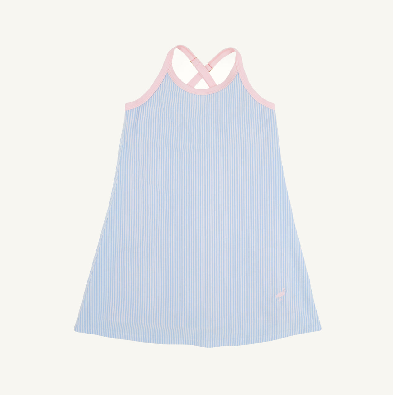 Prepletic™ Little Miss Tennis Dress- Seersucker