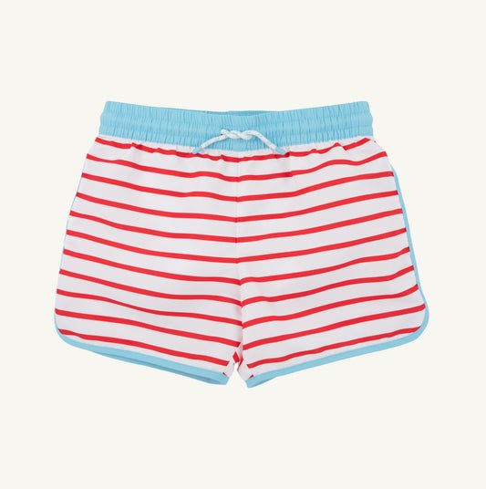 Tanner Trunks- Red Stripe