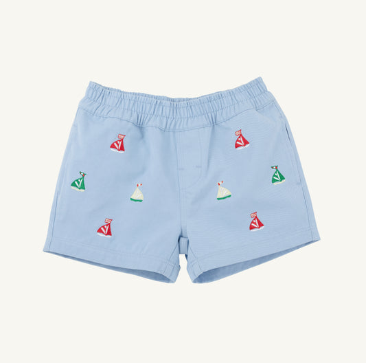 Critter Sheffield Shorts- Sailboats