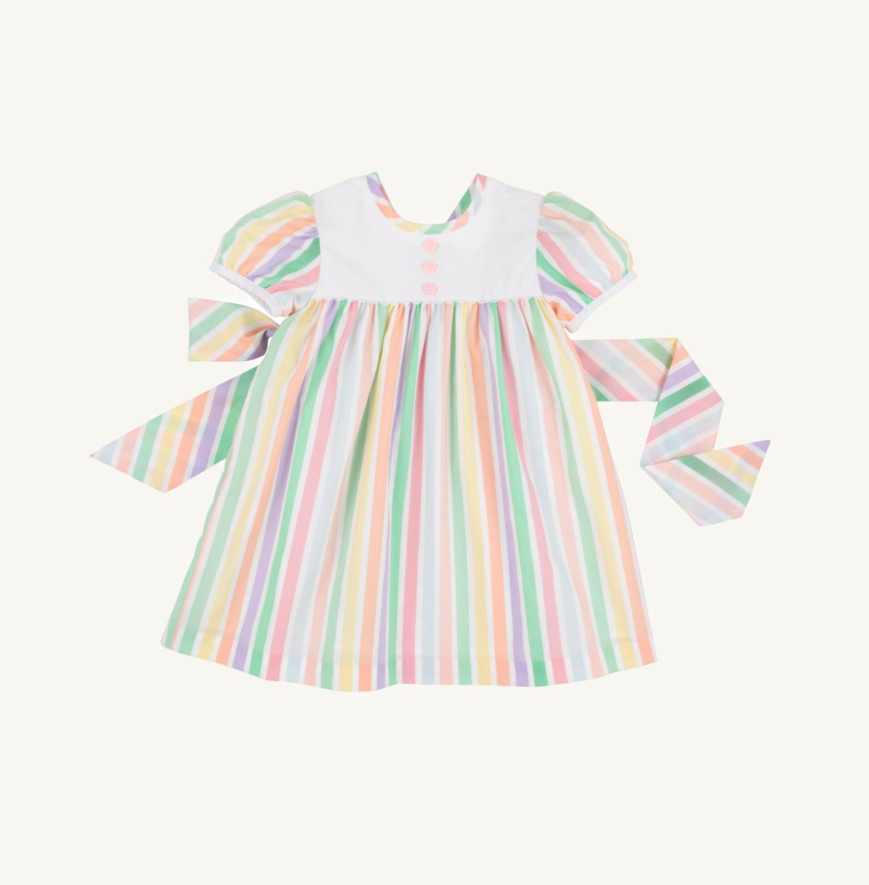 Short Sleeve Brigantine Dress- Southampton Stripe