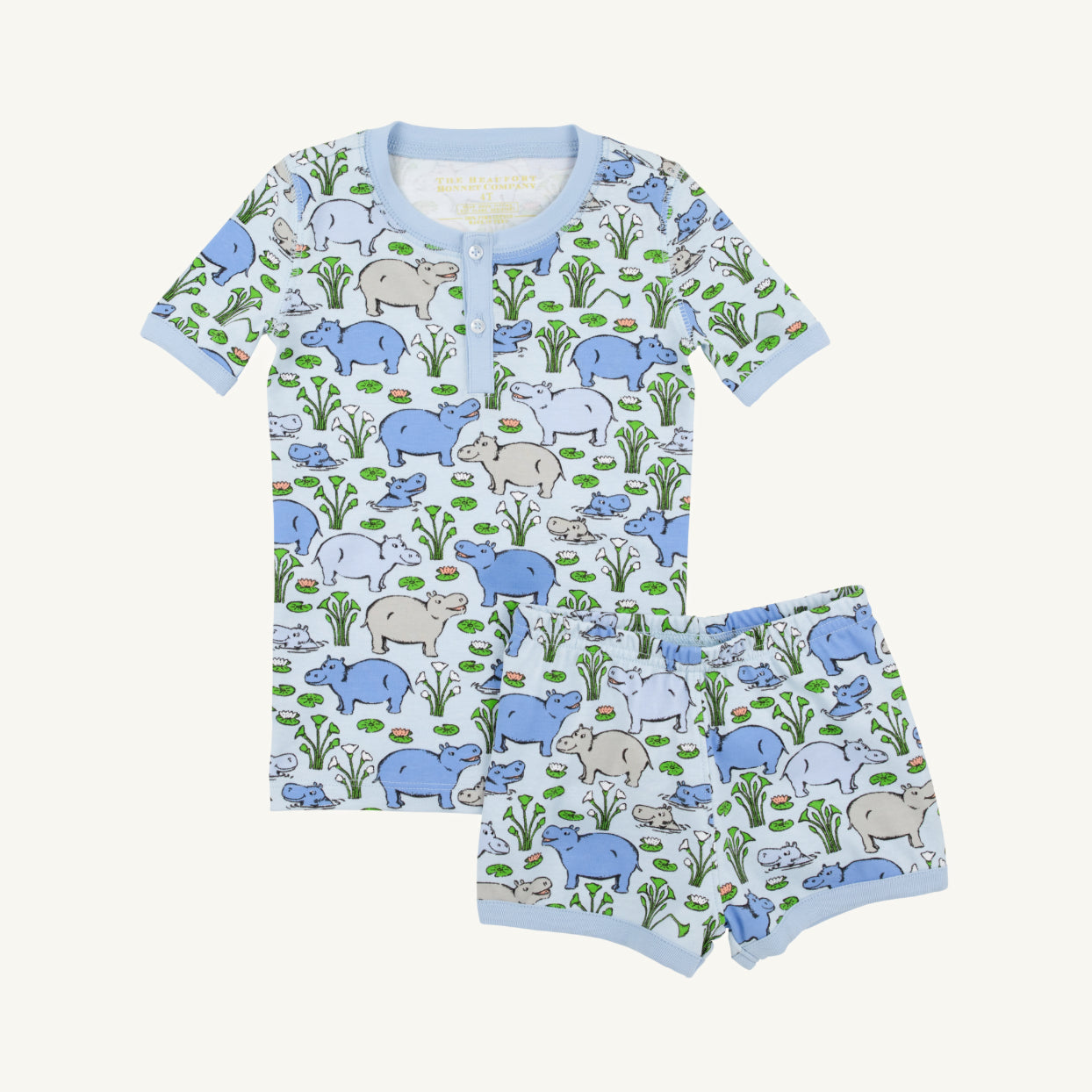 Sutton's Short Set- Hippos