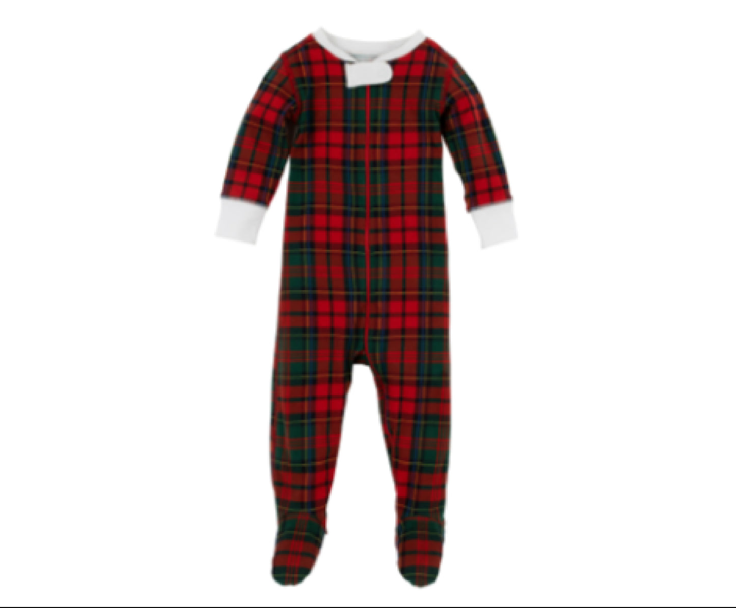 Knox's Night Night Footed- Plaid