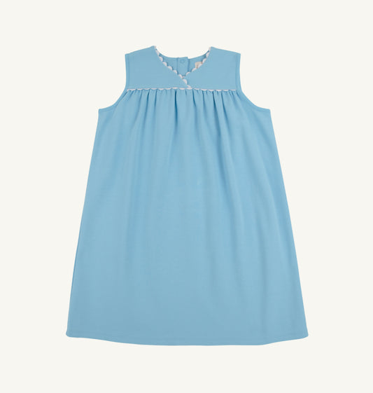 Sleeveless Dowell Day Dress- Blue