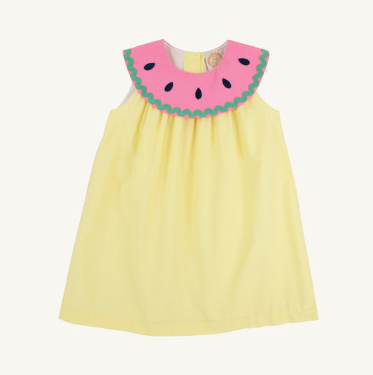 Sleeveless Tabitha's Teacher's Pet Dress - Yellow