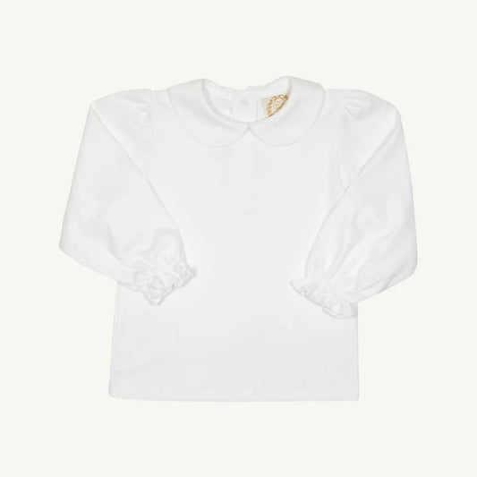 Maude’s Peter Pan- Pima LS- White