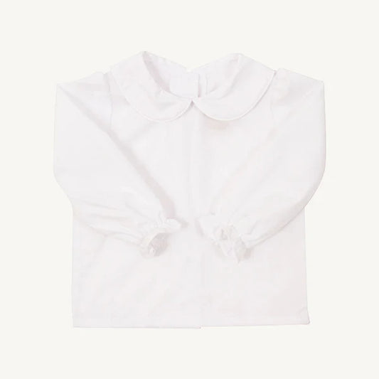 Maude's Peter Pan Collar Shirt- LS- Woven