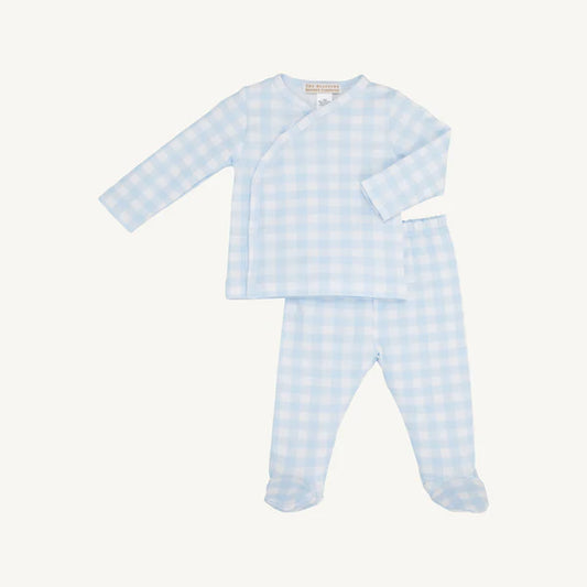 Cameron Cross-Front Set- Blue
