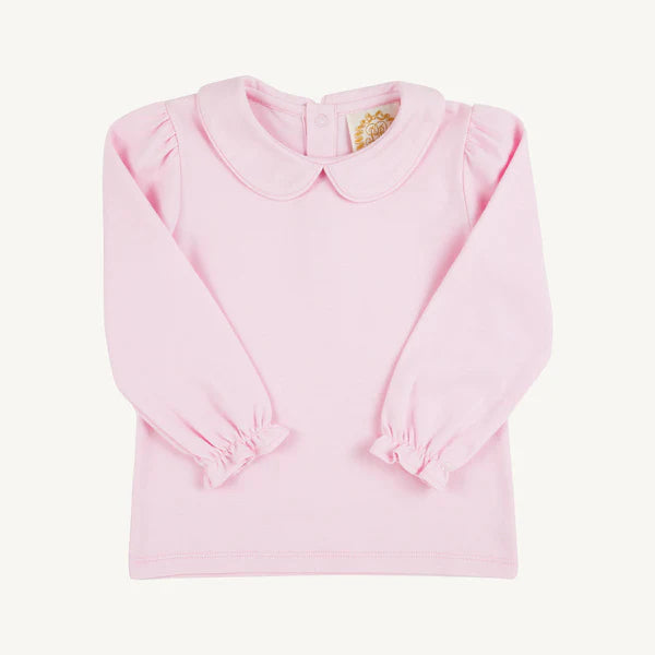 Maude's Peter Pan Collar Shirt - LS- Pink