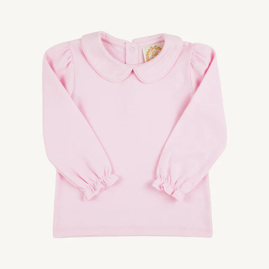 Maude's Peter Pan Collar Shirt - LS- Pink