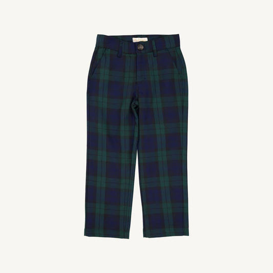 Sheffield Pants - Navy Plaid