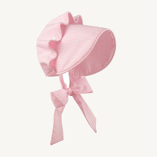 Beaufort Bonnet- Pink Gingham