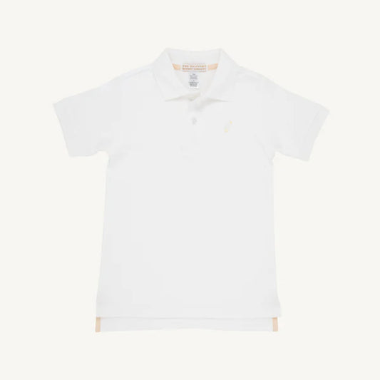 Prim and Proper Polo -White
