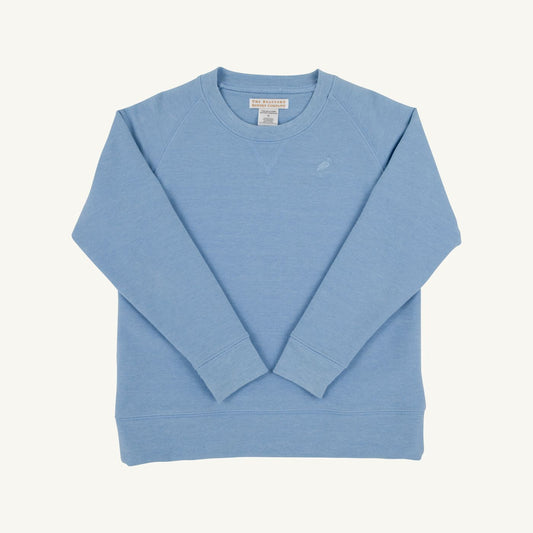 Cassidy Comfy Crewneck- Blue