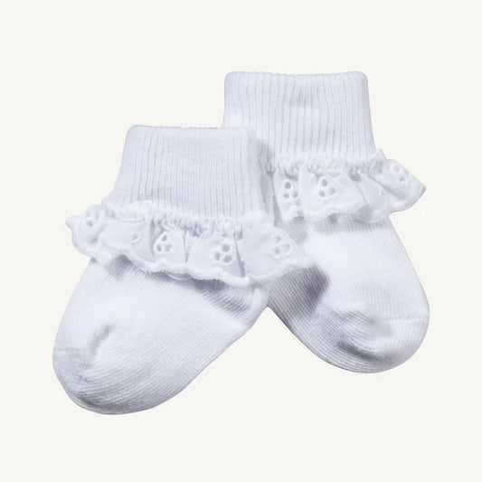 Jefferies Socks Eyelet Lace