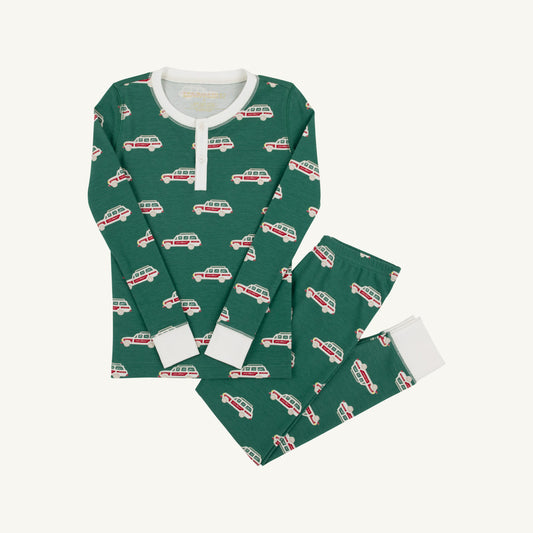 Payton Pajama Set- Wagons