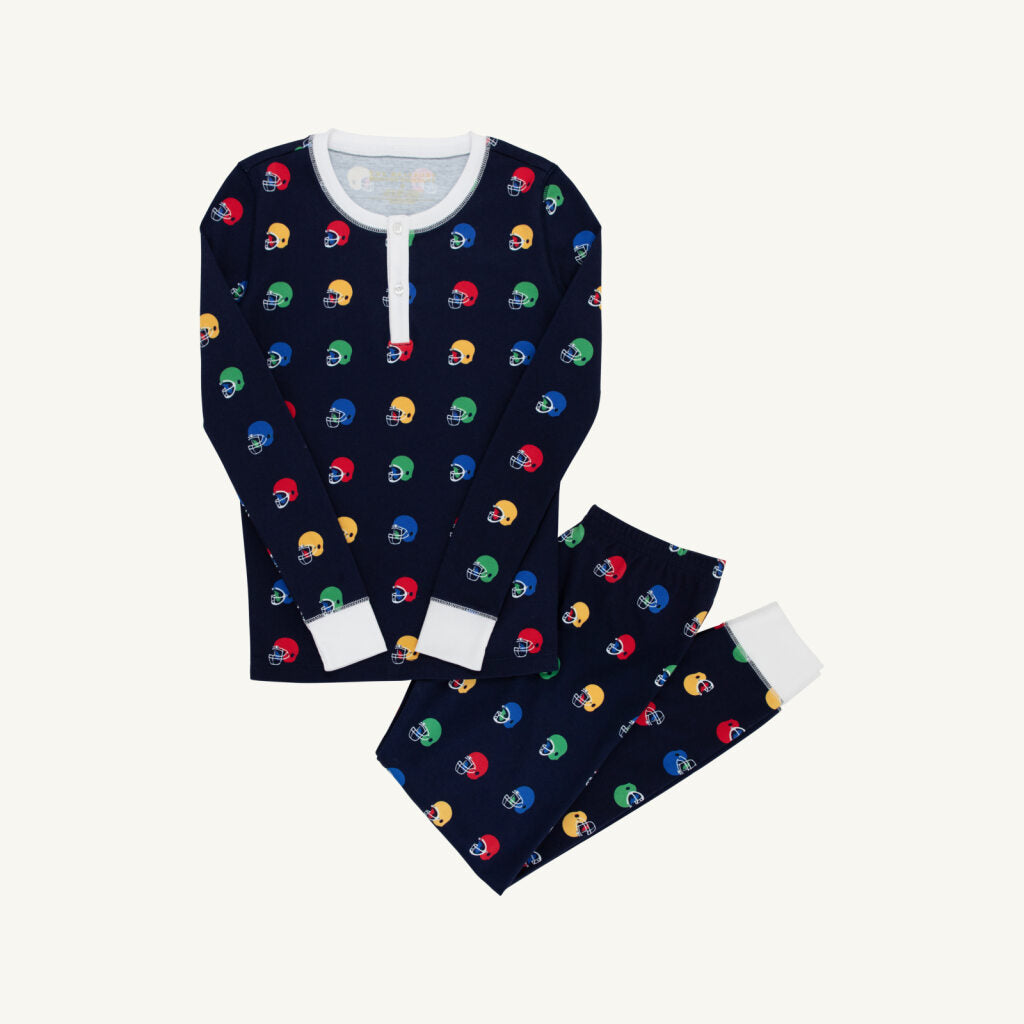 Payton Pajama Set- Football