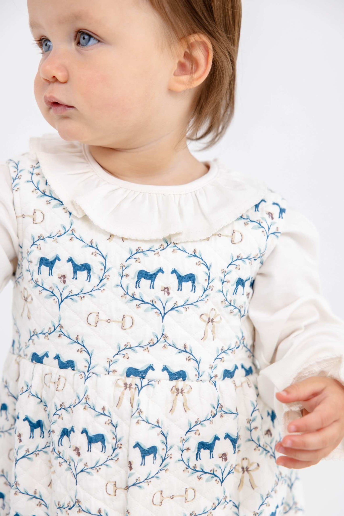 Long Sleeve Ramona Ruffle Shirt- P.P.
