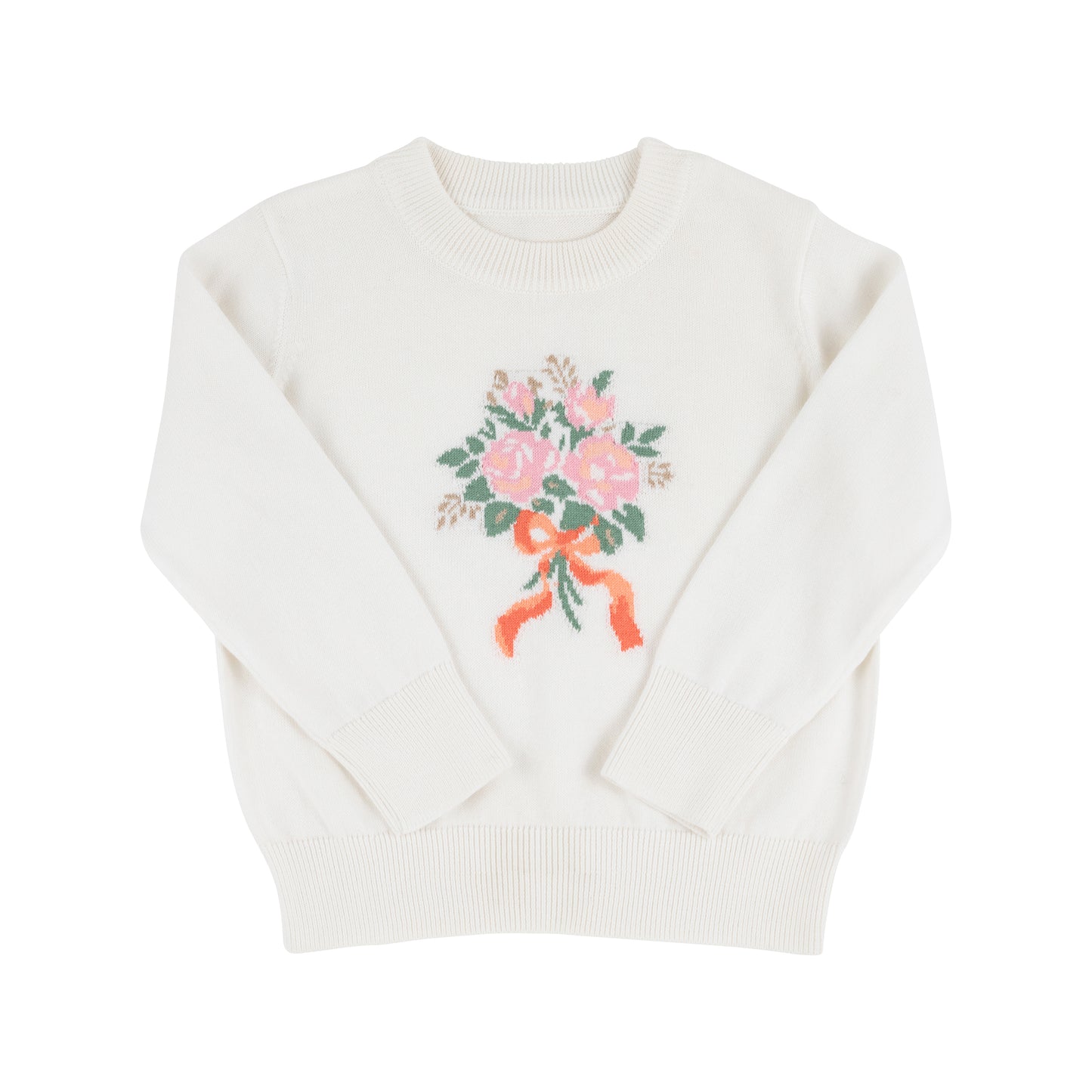 Isabelle's Intarsia Sweater- Florals
