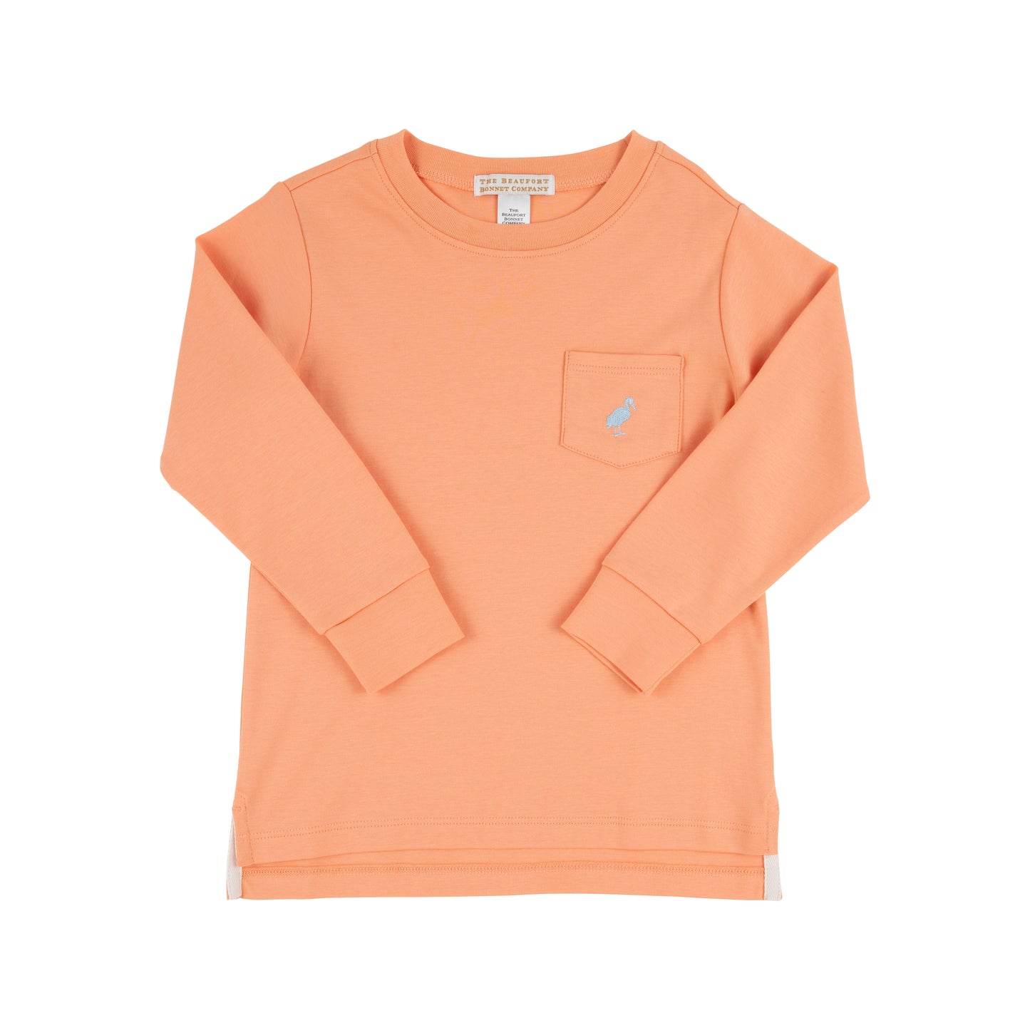Long Sleeve Carter Crewneck- orange