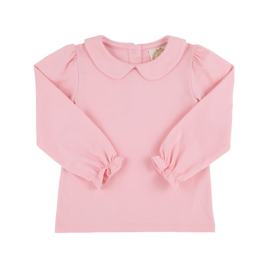 Maude's Peter Pan Collar Shirt- Long Sleeve- Pima