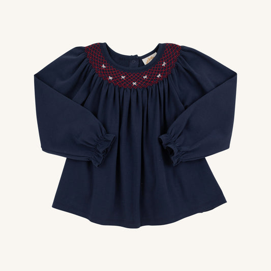 Bettye Sue Smocked Top
