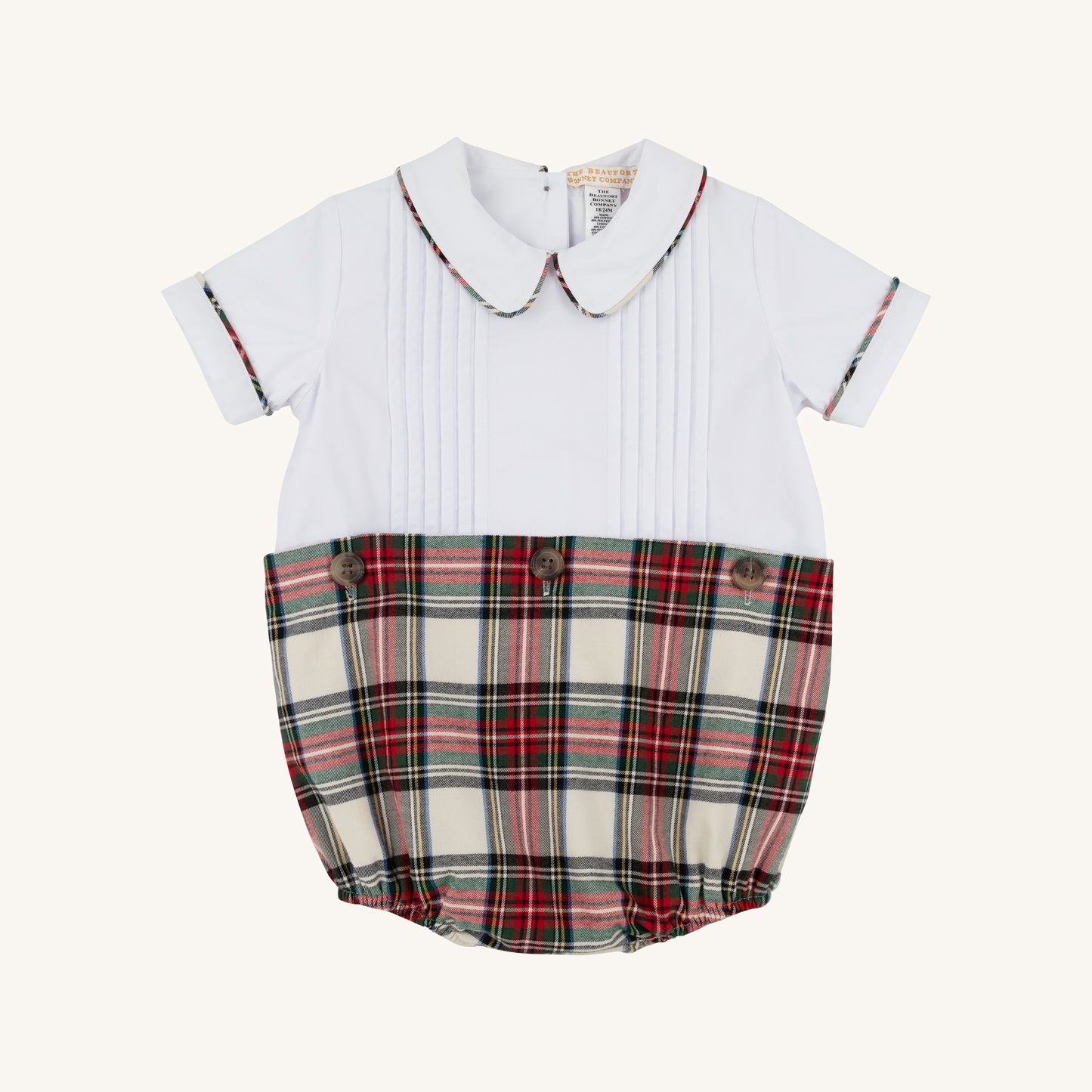 Bryan Button In Bubble - Flannel
