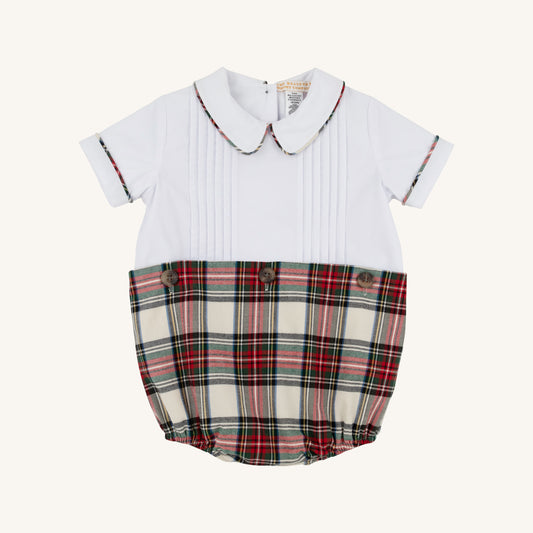 Bryan Button In Bubble - Flannel