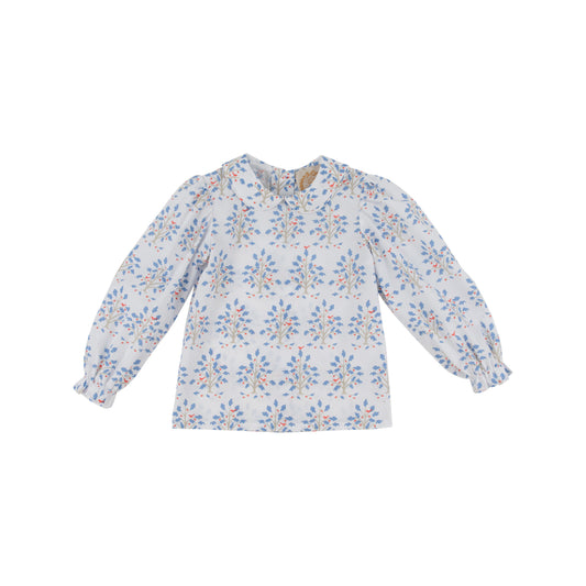 Maude's Peter Pan Collar Shirt - Oak