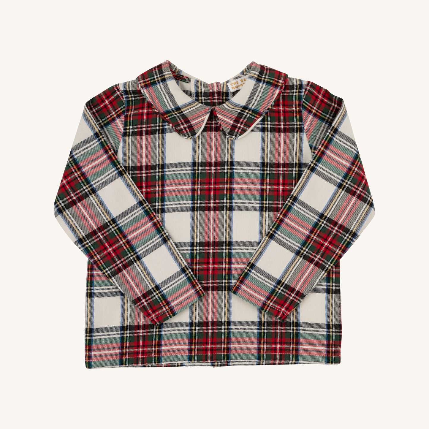 Peter Pan Collar Shirt - Plaid Flannel